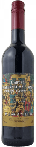 „Castelu“ Cabernet Sauvignon Cules Tarziu Rumänien Hochwertiger Qualitätswein DOCC lieblich-süss 2022