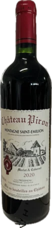 Montagne St. Emilion Chateau Piron 2020